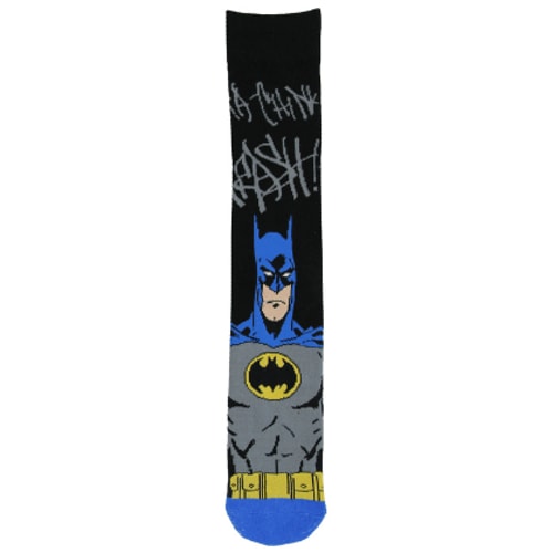 Offizielle Batman-Socken im 1er-Pack, Schwarz
